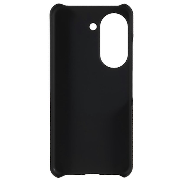 För Asus Zenfone 9 5G Glansigt Gummerat Mobilskal Vardagsfodral Hårt PC Stötsäkert Skyddande Telefonskal Black