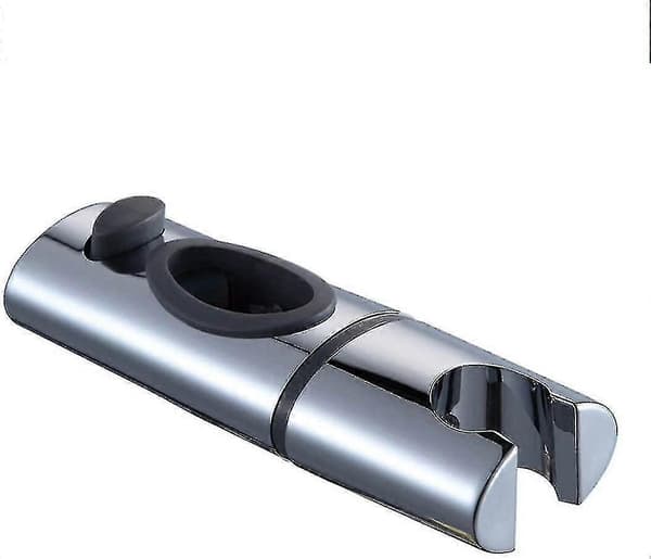 Krom ABS Duschmunstyckshållare Duschhållare Clip-On Duschstång Handduschhållare 360 Rotation För Badrum Oval,s