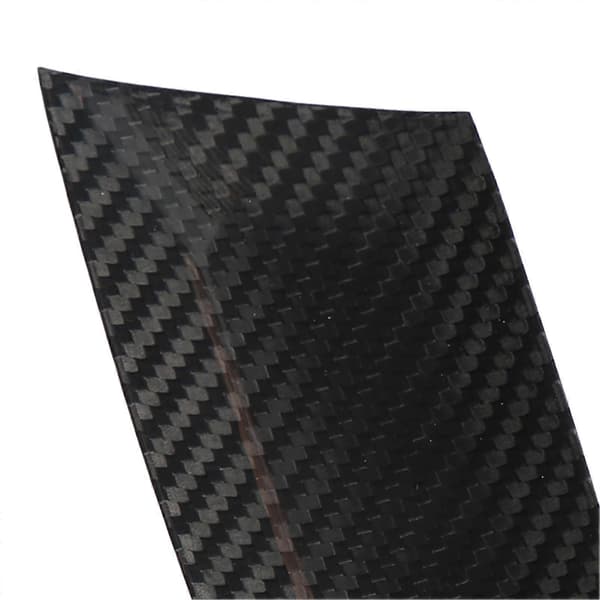 2 stk. Dekorative skåldeksler for utvendig dør, karbonfiber, erstatning for 911 718