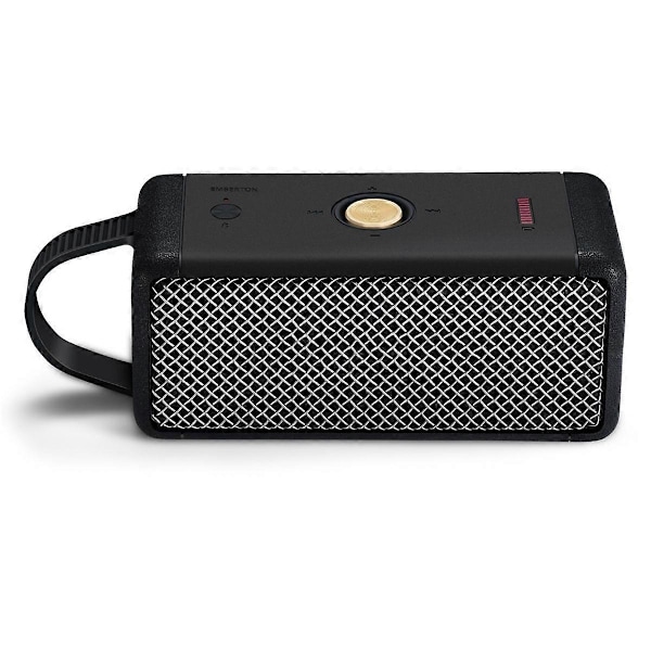 Kannettava pölytiivis silikonisuojakotelo EMBERTON Bluetooth-kaiuttimelle, kantolaukku, lisätarvikkeet, musta