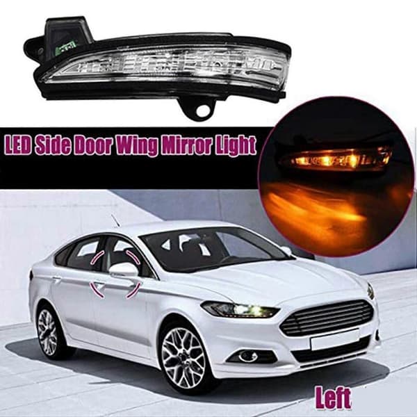 Bil Venstre Førerside Sidespeil Lys Blinklys for Mondeo 2013-2020