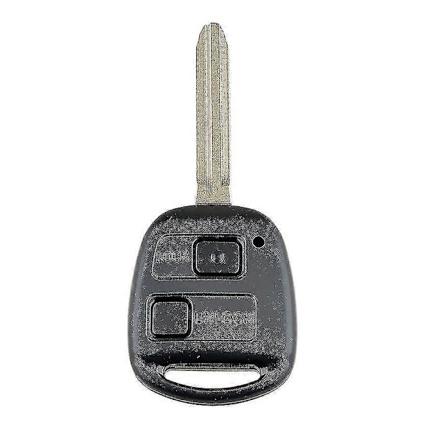 Auton älykäs kauko-ohjainavain 2 painiketta 4C-siru Auton avaimenperä sopii Toyota Corolla 2001-2007 304MHZ
