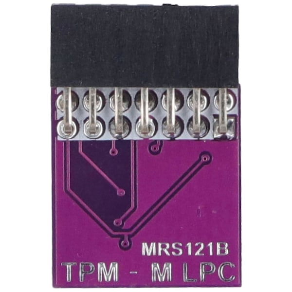 TPM 2.0 Modul LPC 14pin Fjernkort Krypteringssikkerhetskort Tilbehør for ASUS