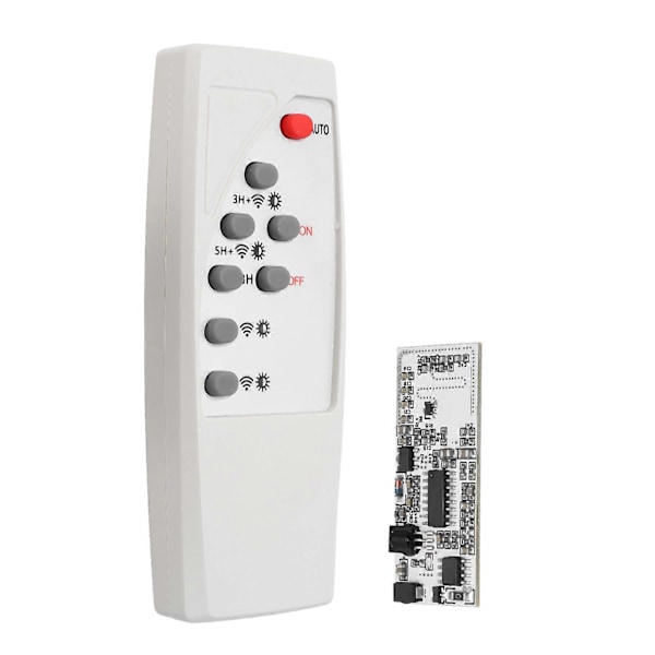 Solcellslampa Kretskort Fjärrkontroll Sensor Modul för 3.2V 6.4V 3.7V 7.4V Batterier