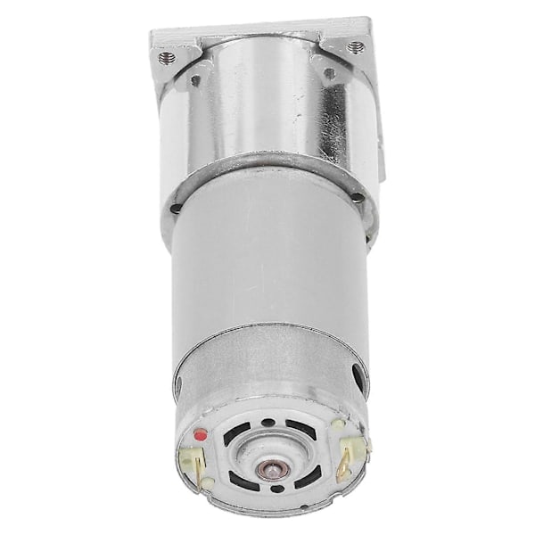 DC Gir Motor Aluminiumlegering Messingspole Selvlåsende Reversibel Eksentrisk Aksel 20RPM Hastighetsreduksjonsmotor 12V