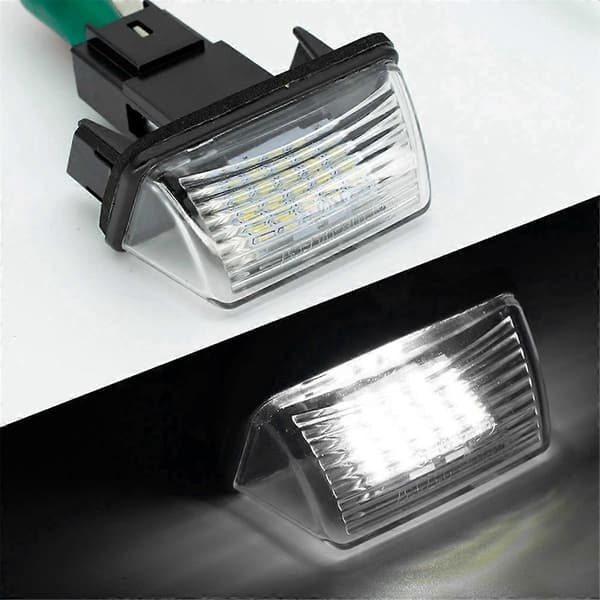 Nummerpladelygte Samling 6340A3 til 206 207 306 307 406 407 5008 Partner LED Xenon Nummerpladelygte