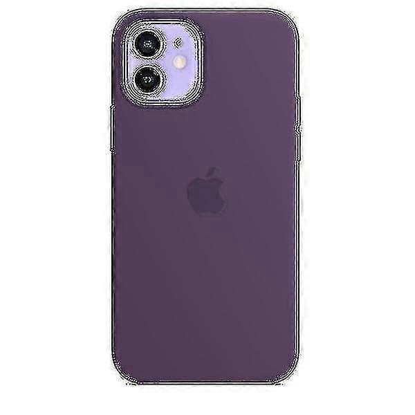 Silikonskal med Magsafe för iPhone 12 12 Pro Amethyst