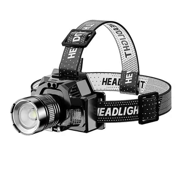 LED Hodelykt Multi Moduser med Bevegelsessensor Vanntett Hodelykt USB Oppladbar Zoombar Hodelykt Arbeidslys