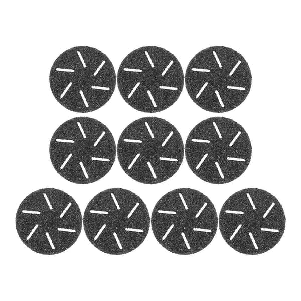 10 stk. Erstatningsrullerhoder for elektrisk fotfil
