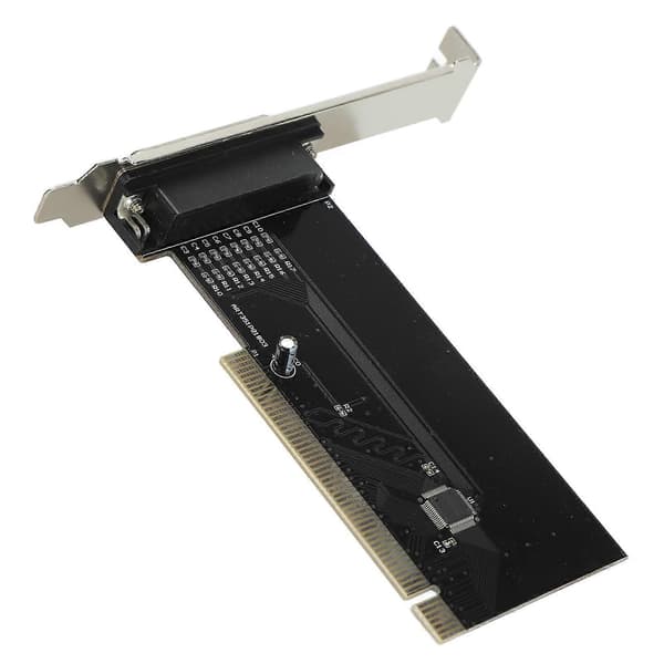 PCI til Parallel 25pin DB25 Utvidelseskort LPT Kontroller Port Adapter for Stasjonær PC Skriver