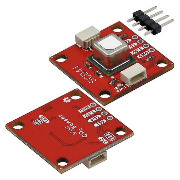 SCD41 Gas Sensor Modul Detekterar CO2 Koldioxid Temperatur och Luftfuktighet i En Sensor I2C Kommunikation A