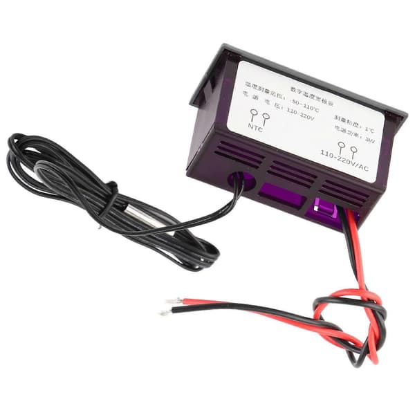 ZFX?900 Digital Temperaturregulator LED Panelmeter med Sensor til Køleskabe 220V