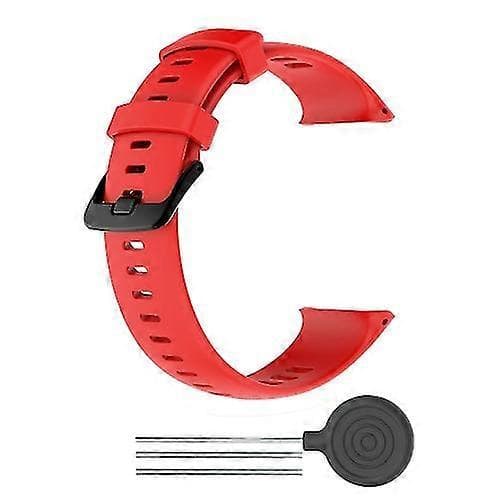 Til Polar Vantage V2 Silikone Urrem Red