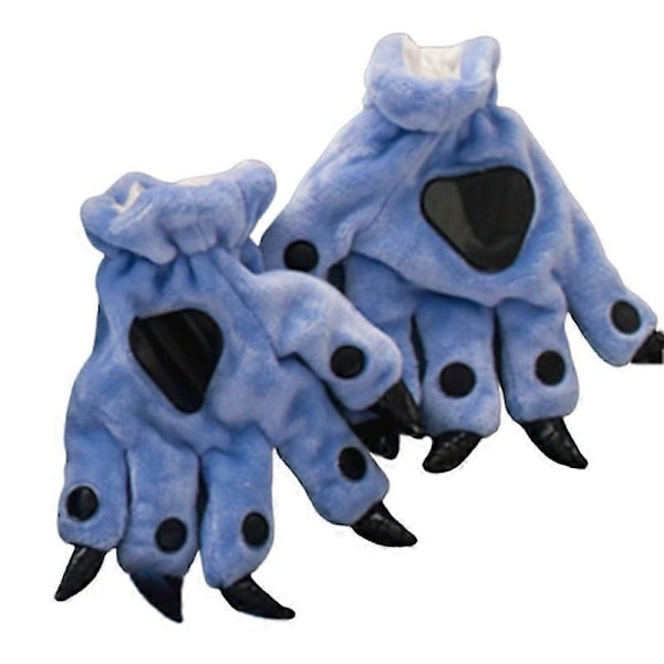 Varme Vinter Finger Damehandsker Deep Blue