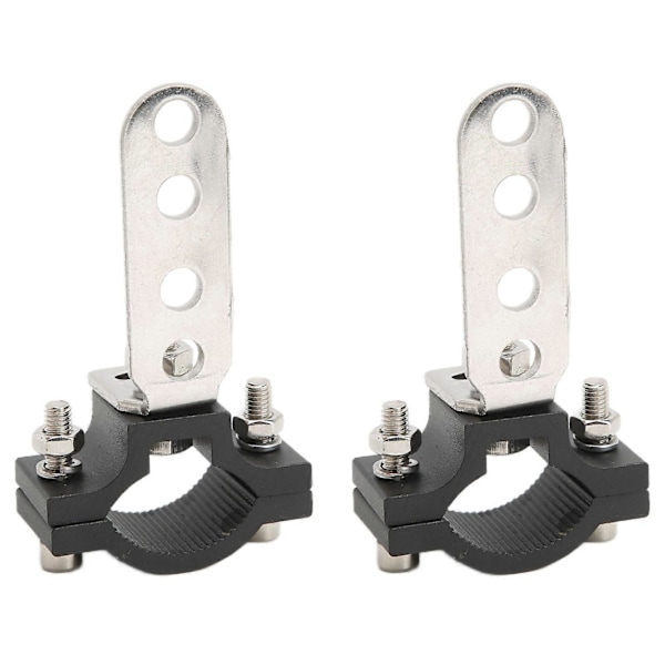 LED Lys Bar Braketter 1.2in Bull Bar Rør Arbeidslampe Monteringsklemme for Motorsykkel Lastebil SUV ATV