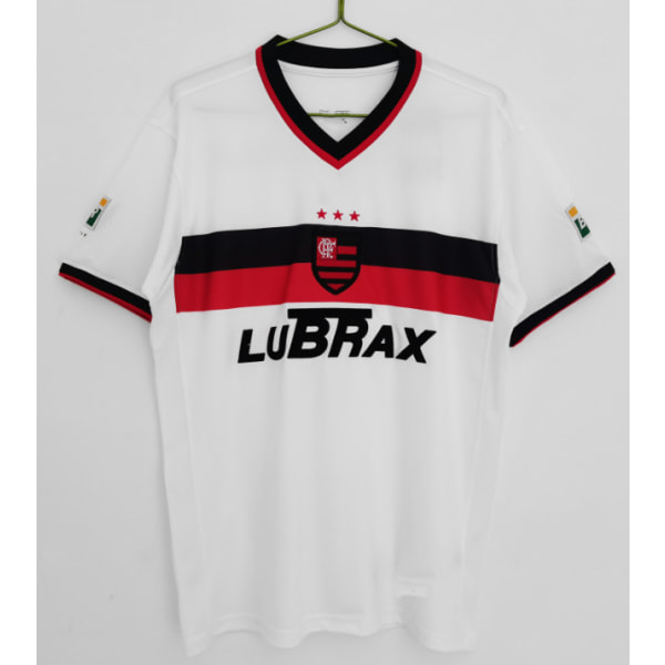 2001 års borta Flamengo retro jersey tränings T-shirt Cantona NO.7 L