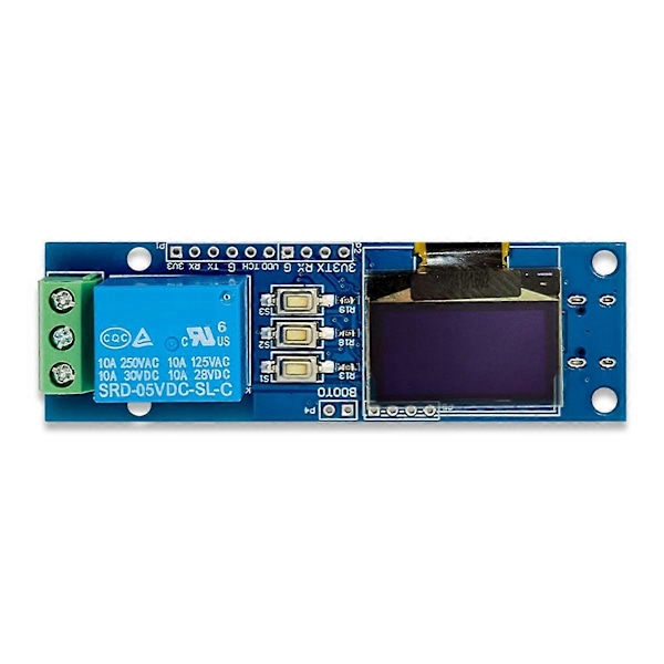 ZW101 Fingeravtryck Enkanaligt Relämodul Kapacitiv Halvledare OLED-Display STM32 Stöd för Sekundär Utveckling
