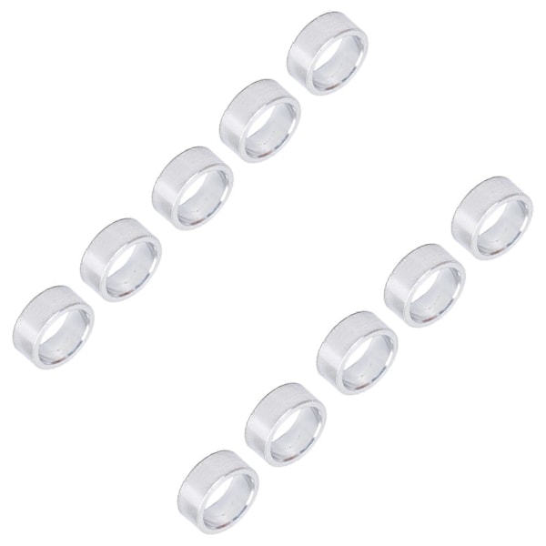 10 st Aluminiumlegering Distans Rund Ogängad Stöd Beslag Ytterdiameter 10mm4mm