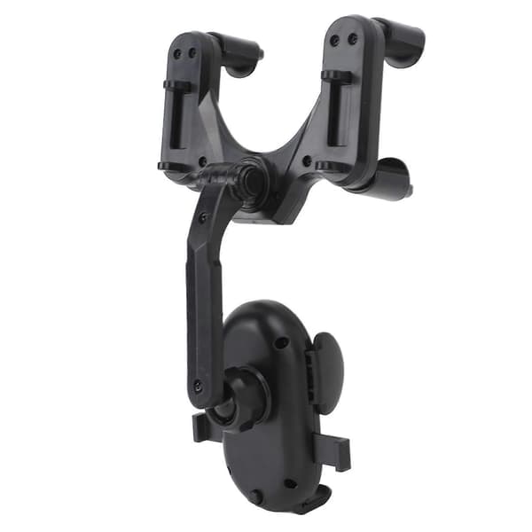 Telefon Bakspejlmontering Tyngdekraft Fastgjort Stilfuld Robust Stabil Telefon GPS Navigation Bilholder til Bil