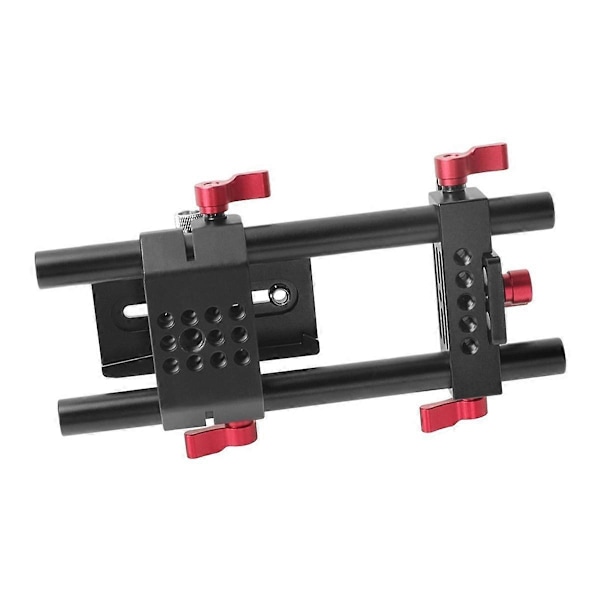 Snabbkopplingsplatta Bas Snabbkopplingsbasplatta Kit med 15mm Dubbelstångssystem för 577/501/504/701 Stativfotografering