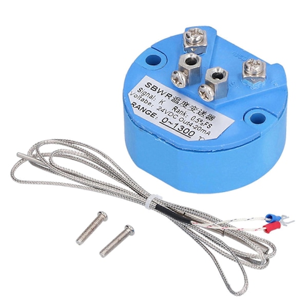 Temperatursensor Transmitter K Typ Termoelement Elektroniska Komponenter SBWR DC 24V