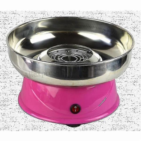 Pink Farve Candyflossmaskine Bomuldsgodteri Maskine Spundet Sukker Processor