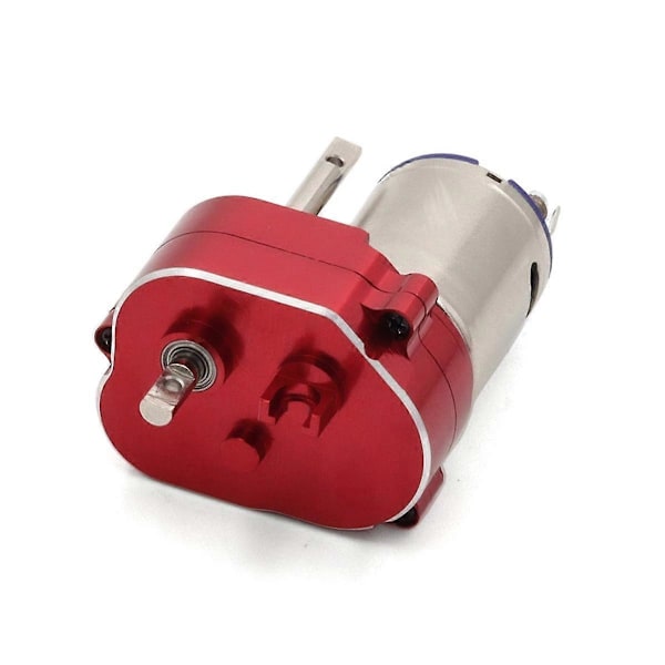 Til 1/12 MN82 LC79 MN78 Transmission Metal Gearkasse Hus RC Bil Opgraderingsdele Opgraderingstilbehør Rød