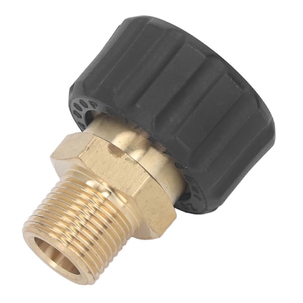 Högtryckstvätt Adapter Pistol Slanganslutning 5000PSI Reservdelar Tillbehör Hane G3/8 till Hona M22 14mm