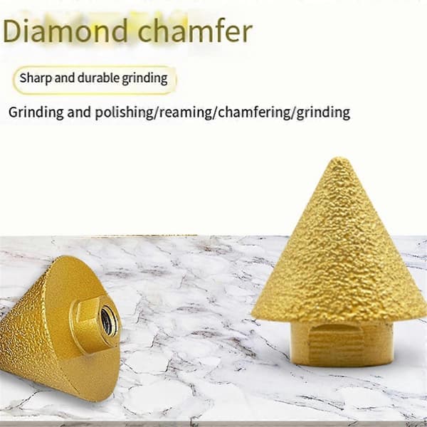 M10 Dia 38mm Diamantfasbits for Fresing Fliskutter Marmor Betong Hullsag