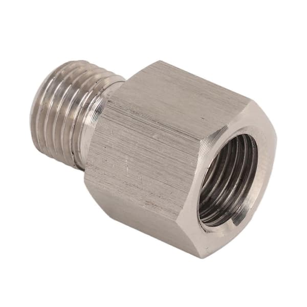 1/8in NPT Hun til M10 X 1.0 Han Trykmåler Sender Adapter Rustfrit Stål Lækagesikker Universal til Biler
