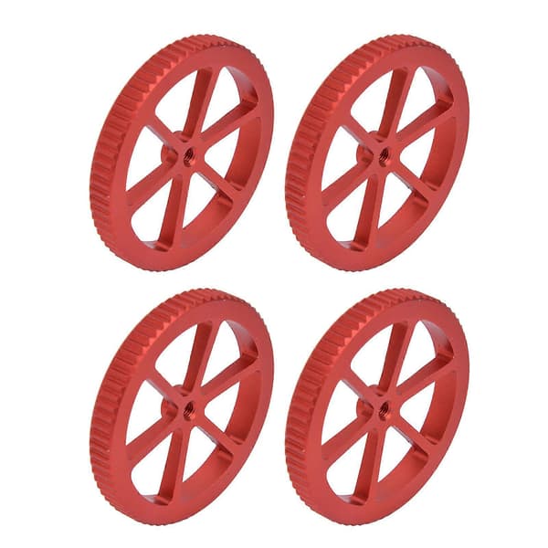 4 st Nivelleringsmutter CR10 Aluminiumlegering med Fjäder 3D-skrivartillbehör Set Kit för Ender 3