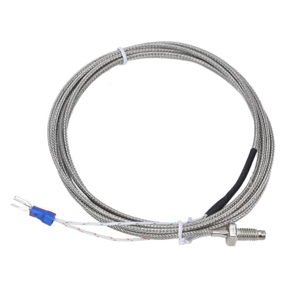 K Typ Termoelement Jordad Skärmad Kabel Temperatursensor Skruvprob 0?450 WRNT?01