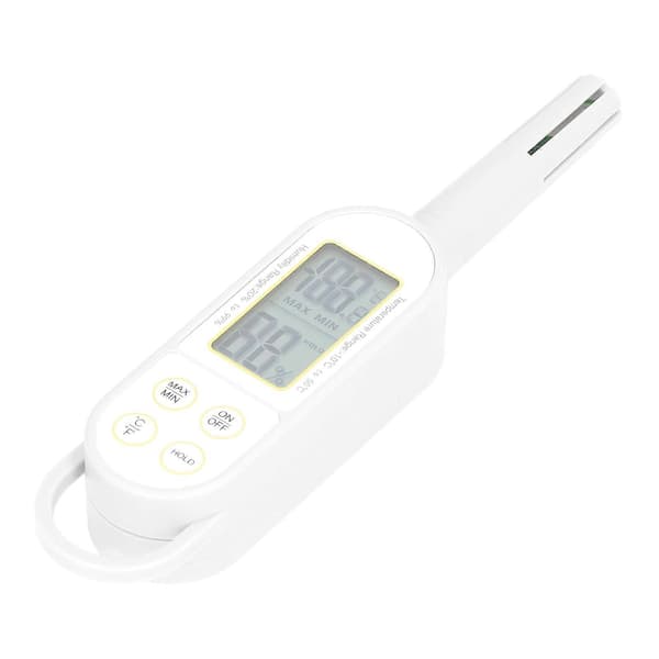 Termometer Hygrometer Temperatur Luftfuktighetsmätare Digital Display Handhållen för Inomhusbruk
