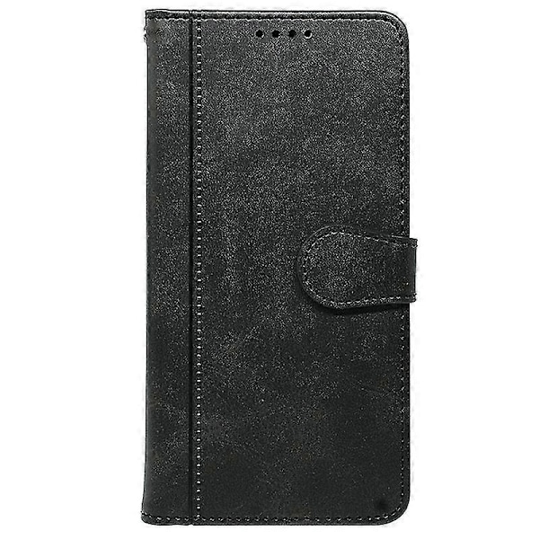 Telefonfodral för HMD Pulse Läderfodral Black