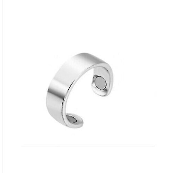 Apollolostory Magnetisk Ring för Lymfdränage Silver