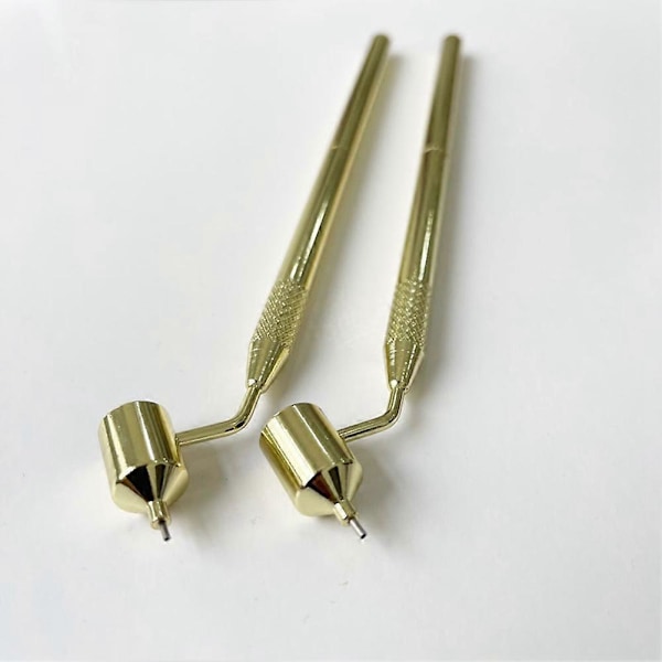 Fin Linje Flytande Pennfärg Applikationspenna Vinklad Precisionsmarkörpenna för Stenrepor Bilrepor Reparation 0,3 mm