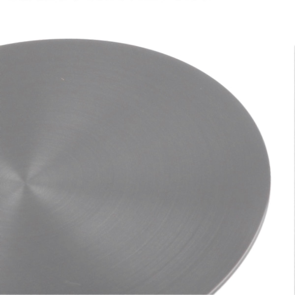 Varmeledningsplate for matlaging med håndtak, 6 mm aluminiumslegering, varmesprederplate for tining av mat, 24 cm / 9,4 tommer