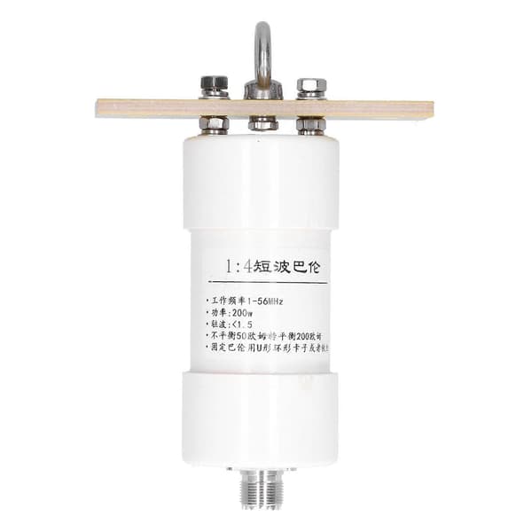 1:4 Balun Egnet 156MHz til Winton Kortbølgeantenne 200W 50200 Elektronik Udskiftning