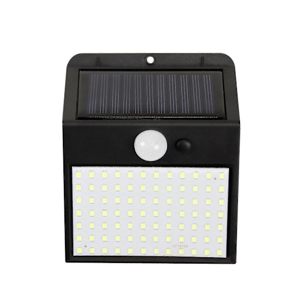 3-sidig 170LED PIR Rörelsesensor Solljus Kontroll Solenergi Gatlykta Hem Trädgård Solcellsdriven Induktions Vägglampa