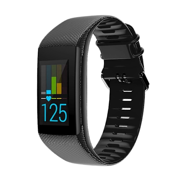2023 Nytt Ersättningsarmband Mjukt Silikon Armband Smart Sportklocka Rem för Polar A360 A370 Rose red