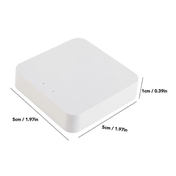 Smart Gateway 2.4GHZ WiFi för Zigbee DC 5V 1A WiFi Trådlös Gateway för Lampor och Apparater