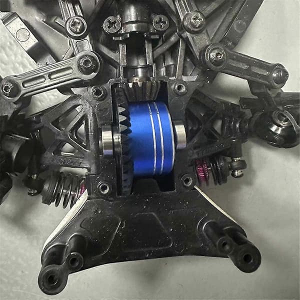 Til XV02 TT02 TT02B 1/10 RC Bil Opgraderingsdele Differentiale Tænder+Skal Gear Kit RC Bil Tilbehør Blå