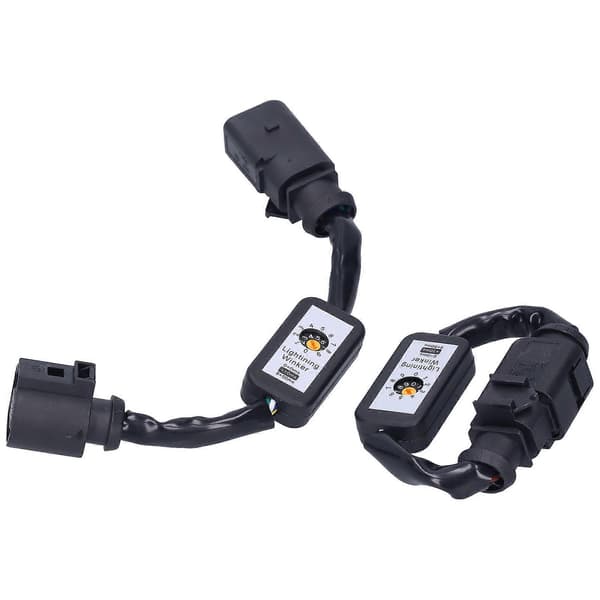 LED Baglygter Dynamisk Blinklys Adapter Kabelsæt Blinkmodul Sæt Passer til A3 8V 2013?2018