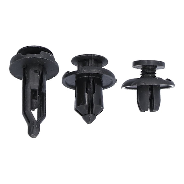 40 stk. Bilholderclips Trykfastgørelse Trim Rivet Nylon Tilbehørssæt Kit til Dørpanel