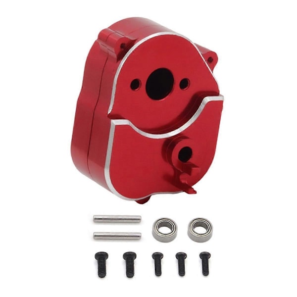Til 1/12 MN82 LC79 MN78 Transmission Metal Gearkasse Hus RC Bil Opgraderingsdele Opgraderingstilbehør Rød