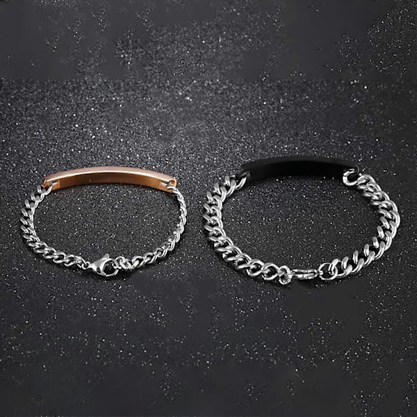 2 st/set Portabelt Armband Fint Utförande Legering Utsökta Dekorativa Smycken Handkedja för Hemmet
