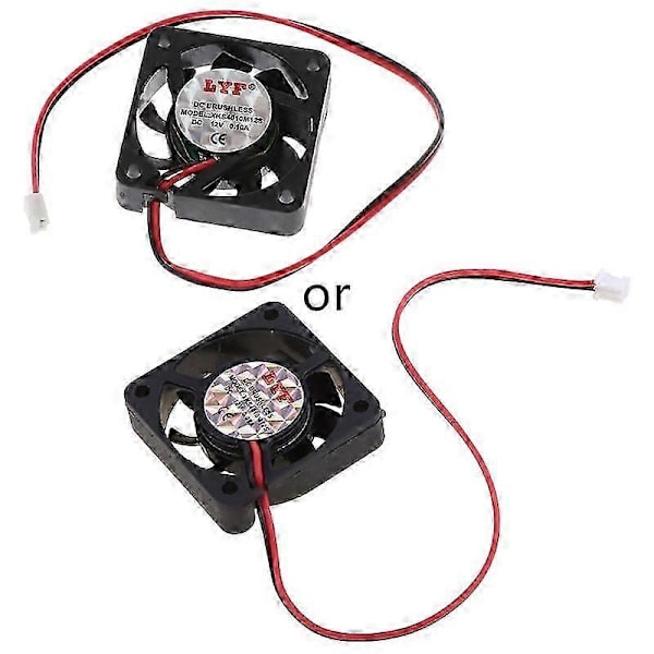 Køleventilator 40x40x10mm til DC 12V 2-Pin Køler Børsteløs Mini Køleventilator 4010-Yvan