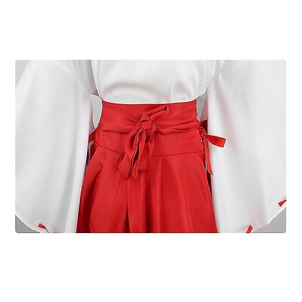 Inuyasha Rustom Cos Kostym Häxkostym Japansk Kimono Kvinnliga Kläder Sekundär Anime Forntida Stil Kläder Anime Kläder M