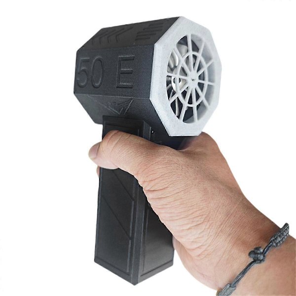 50E Kannettava Turbo Jet -tuuletin Auton Voimakas Ilmapuhallin 50mm Harjaton Moottori Tehokas Sähköinen Pölypuhallin Valkoinen Harmaa&Musta