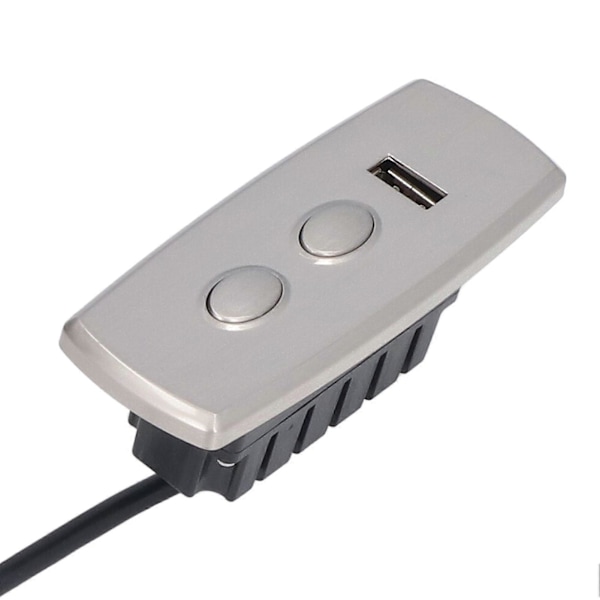 Elektrisk Sofakontroller USB-kontakt Rett Hode 5 Pin Husholdnings Elektrisk Sofaløft Håndkontroller 100-240V